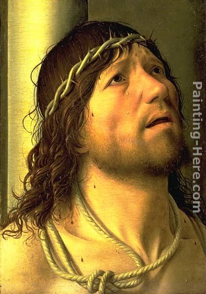 Christ at the Column (detail) painting - Antonello da Messina Christ at the Column (detail) art painting